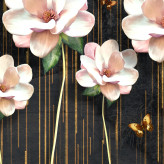 تابلو گل ( 1157-rosegold )