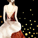 تابلو دکوراتیو ( 1125-rosegold )