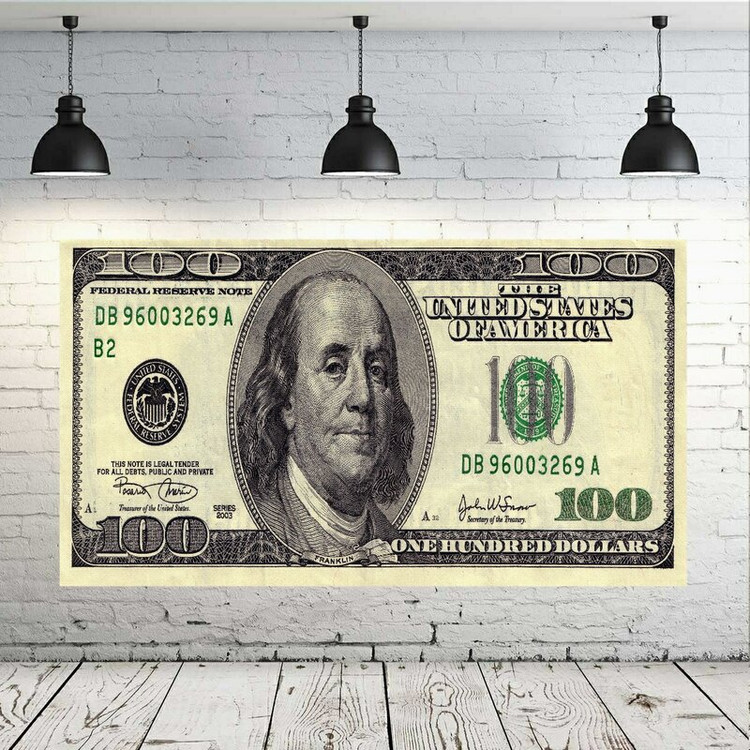 پوستر دیواری طرح دلار