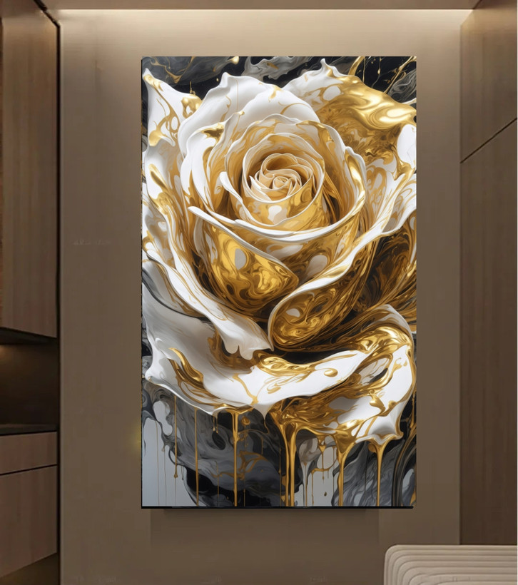 تابلو مدرن گل رز