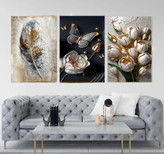تابلو تابلو دکوری سه تیکه مدرن